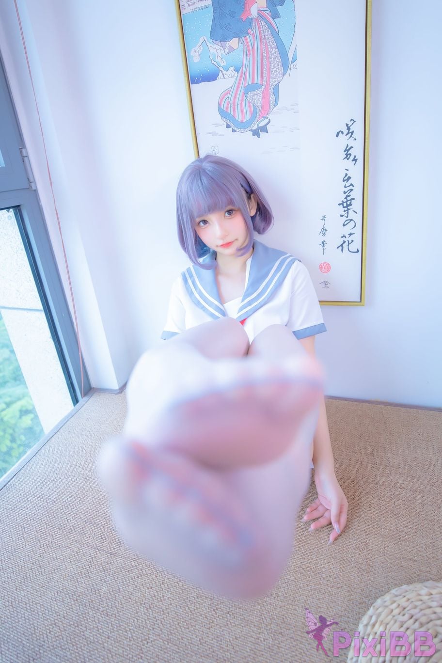 Coser Kagurazaka mafuyu Vol.100 JK PixiBB.COM 043
