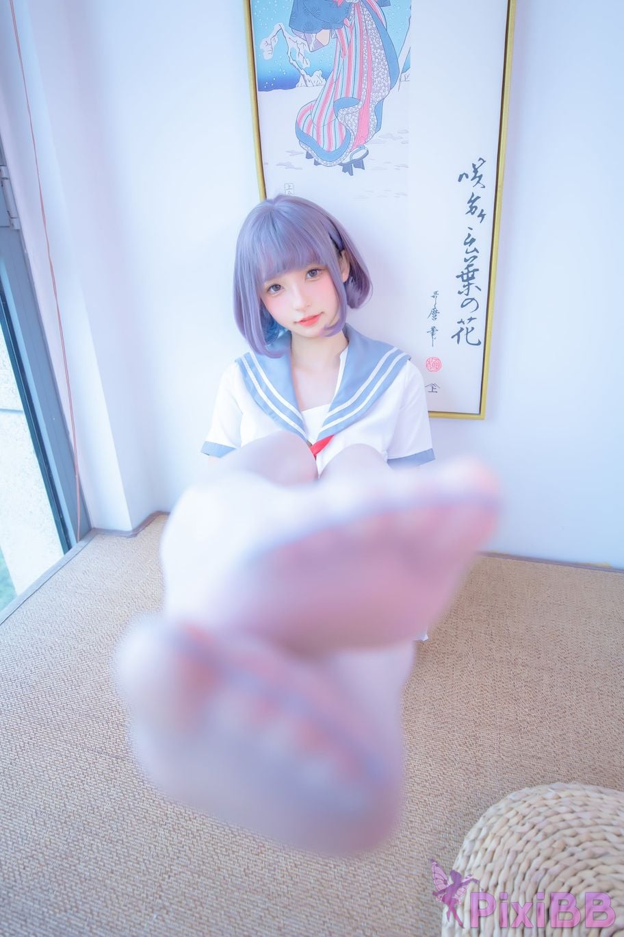 Coser Kagurazaka mafuyu Vol.100 JK PixiBB.COM 046