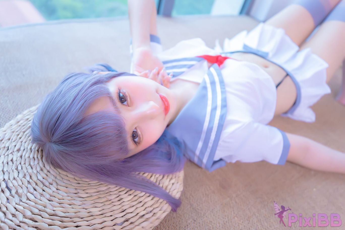 Coser Kagurazaka mafuyu Vol.100 JK PixiBB.COM 060