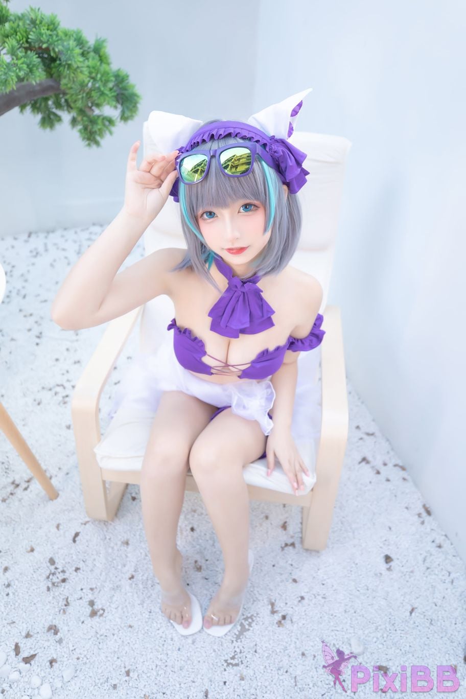 Coser Kagurazaka mafuyu Vol.085 cos PixiBB.COM 004