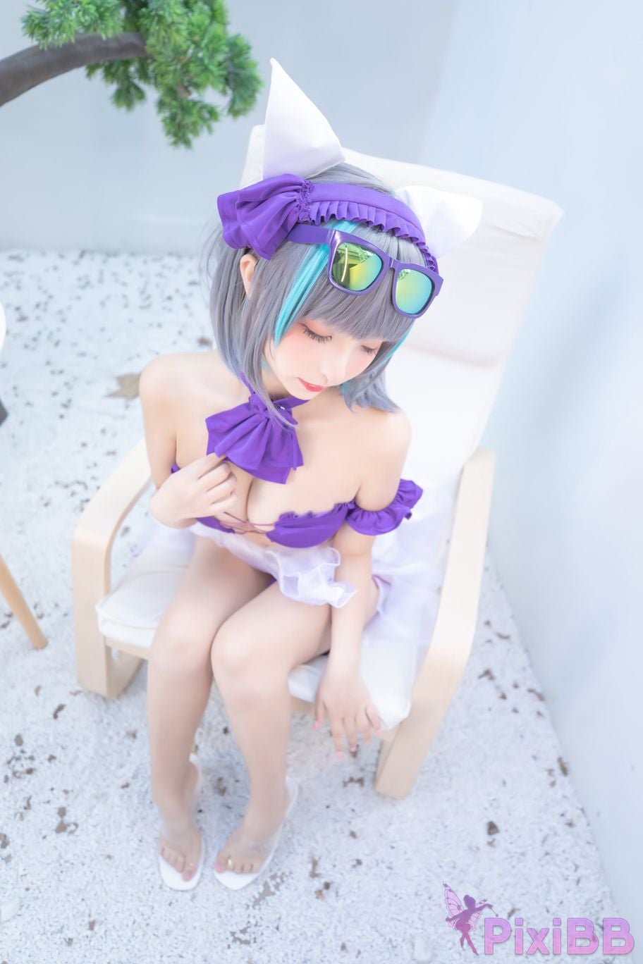 Coser Kagurazaka mafuyu Vol.085 cos PixiBB.COM 009