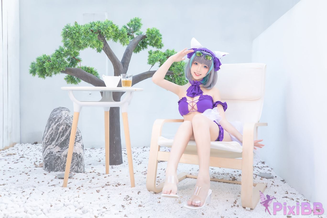 Coser Kagurazaka mafuyu Vol.085 cos PixiBB.COM 031