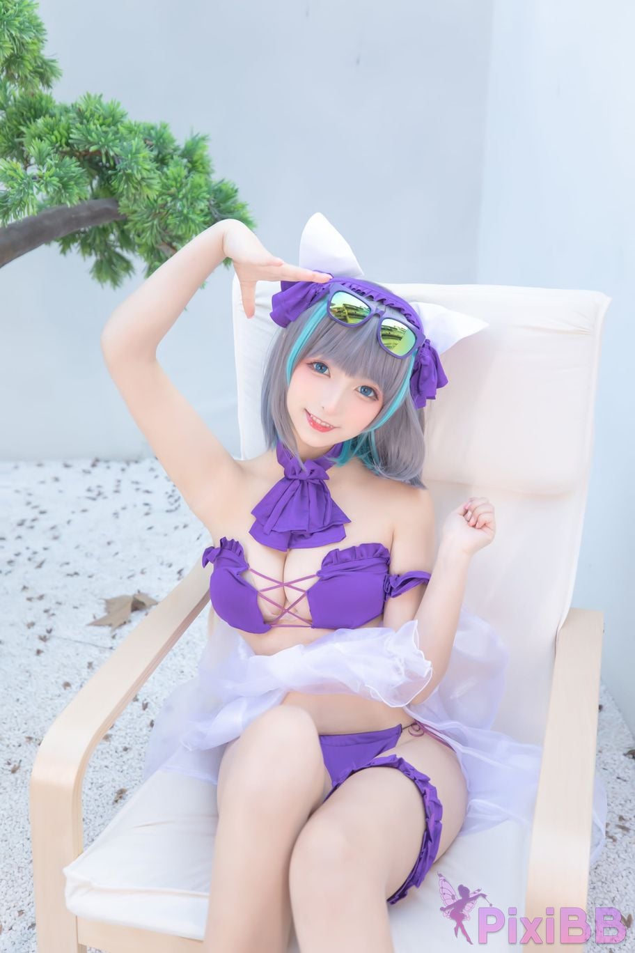 Coser Kagurazaka mafuyu Vol.085 cos PixiBB.COM 038