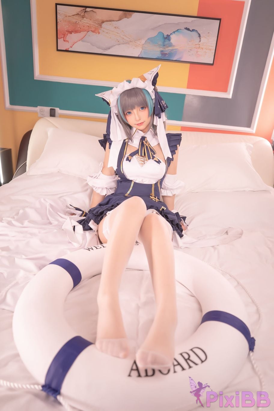Coser Kagurazaka mafuyu Vol.085 cos PixiBB.COM 091