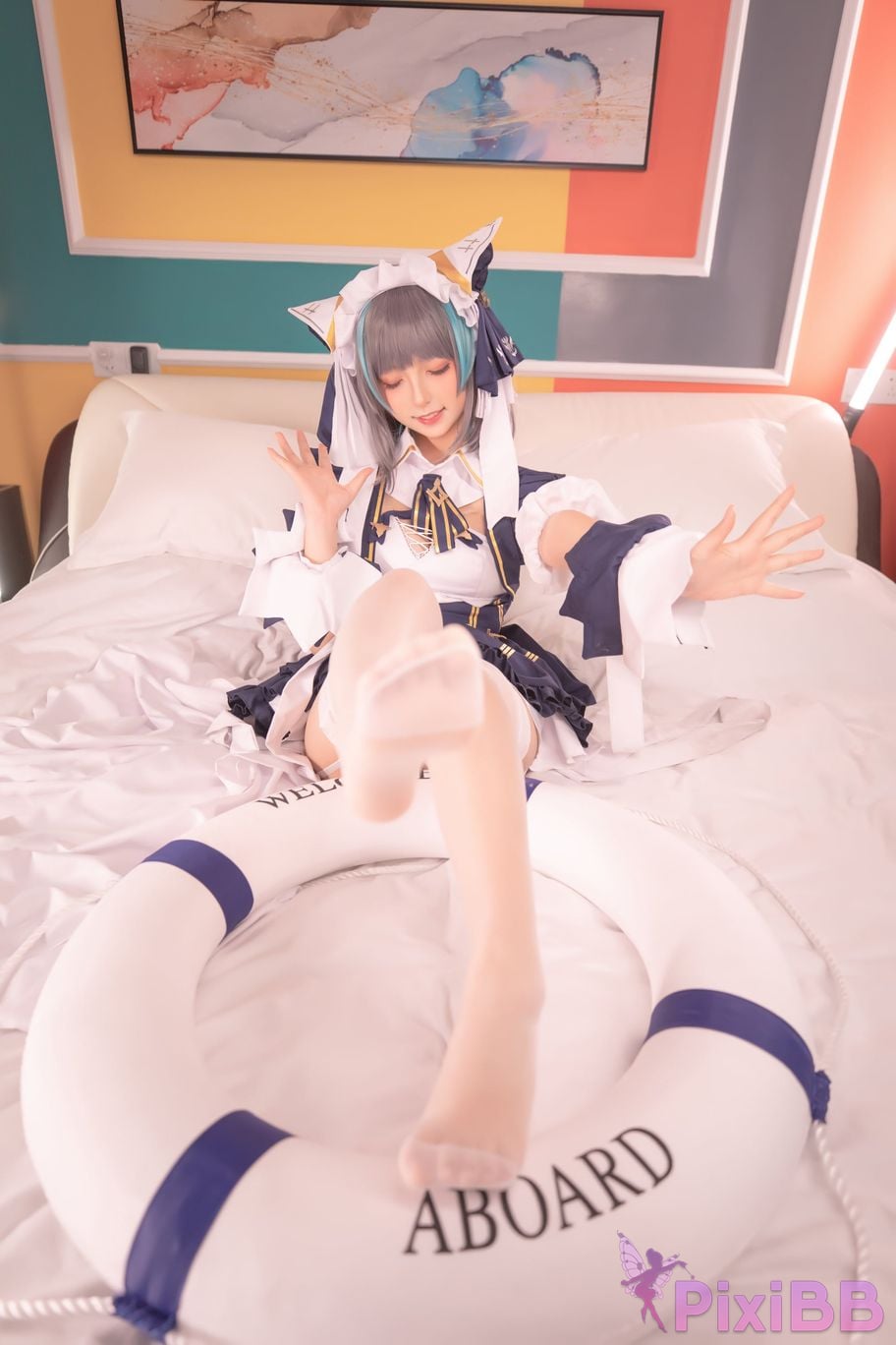 Coser Kagurazaka mafuyu Vol.085 cos PixiBB.COM 093