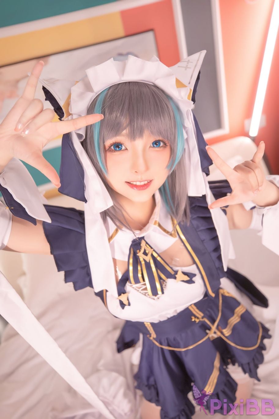 Coser Kagurazaka mafuyu Vol.085 cos PixiBB.COM 106