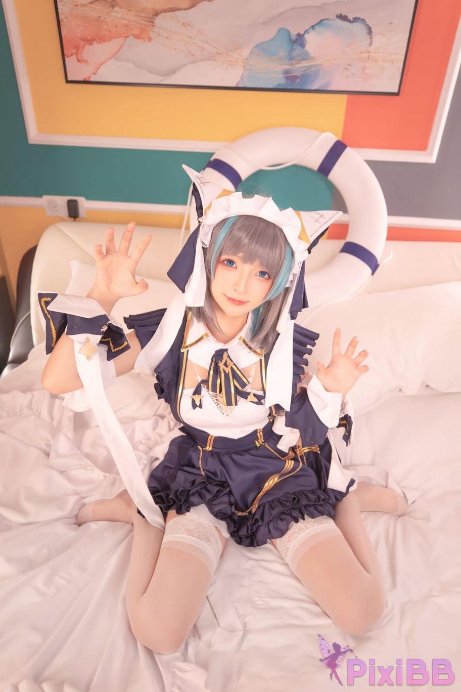 Coser Kagurazaka mafuyu Vol.085 cos PixiBB.COM 132