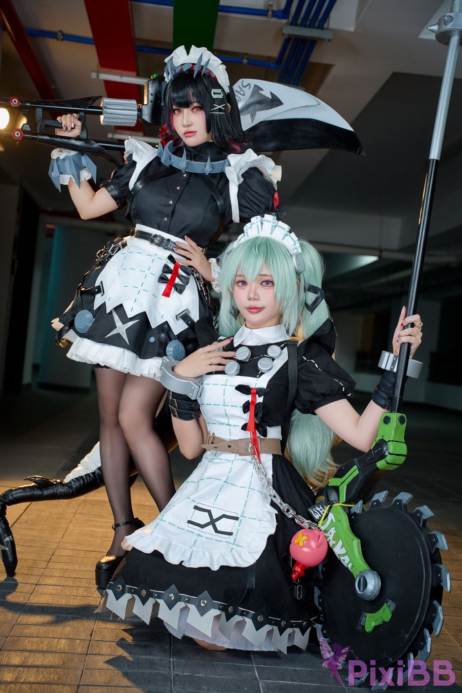 Coser ZinieQ and Tiny Asa Corin x Ellen Joe PixiBB.COM 012
