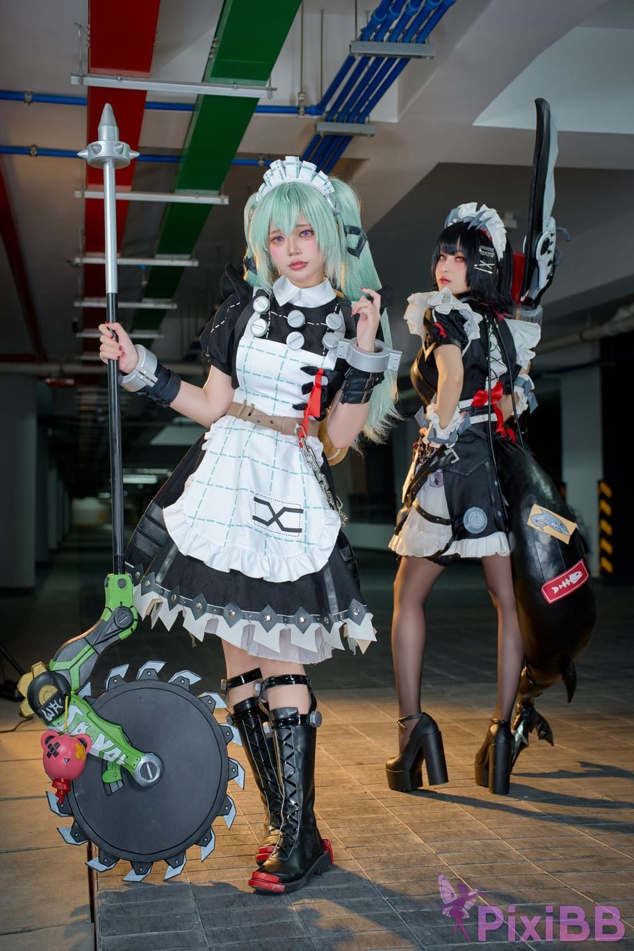 Coser ZinieQ and Tiny Asa Corin x Ellen Joe PixiBB.COM 015