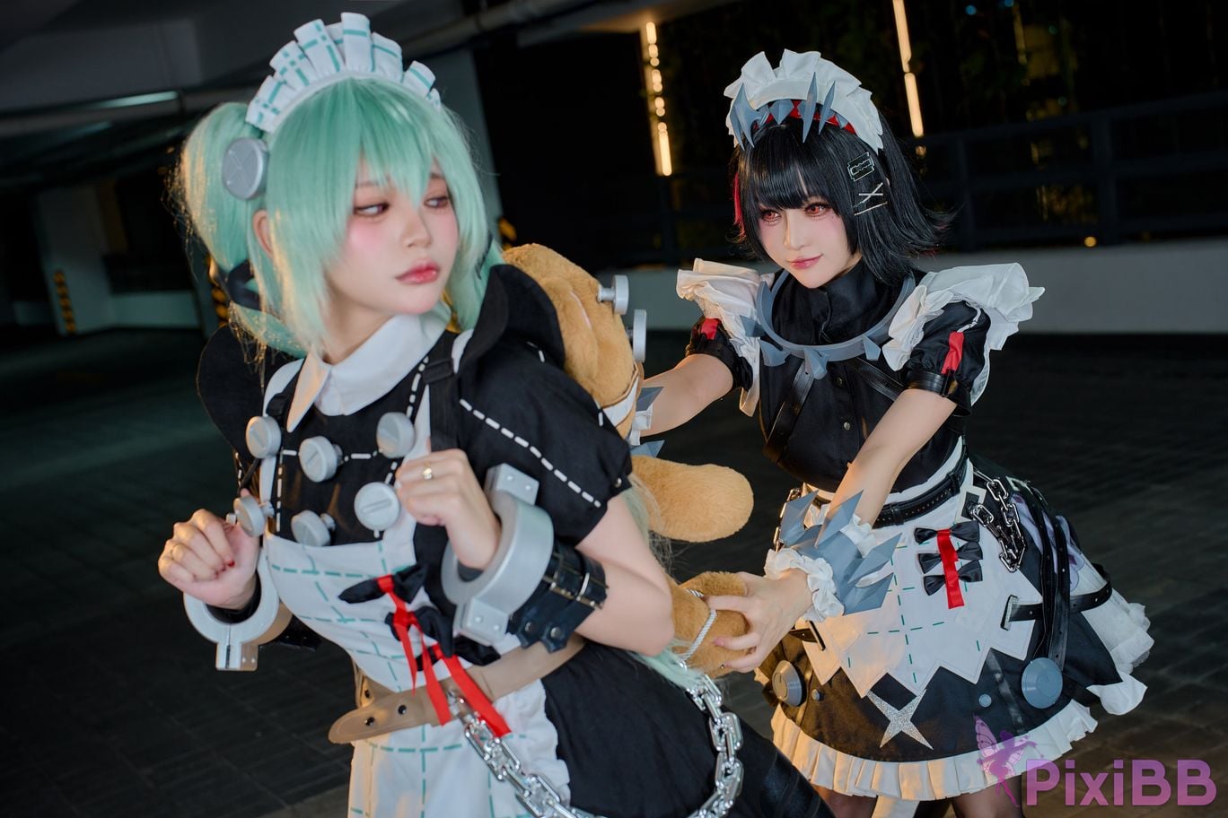 Coser ZinieQ and Tiny Asa Corin x Ellen Joe PixiBB.COM 016