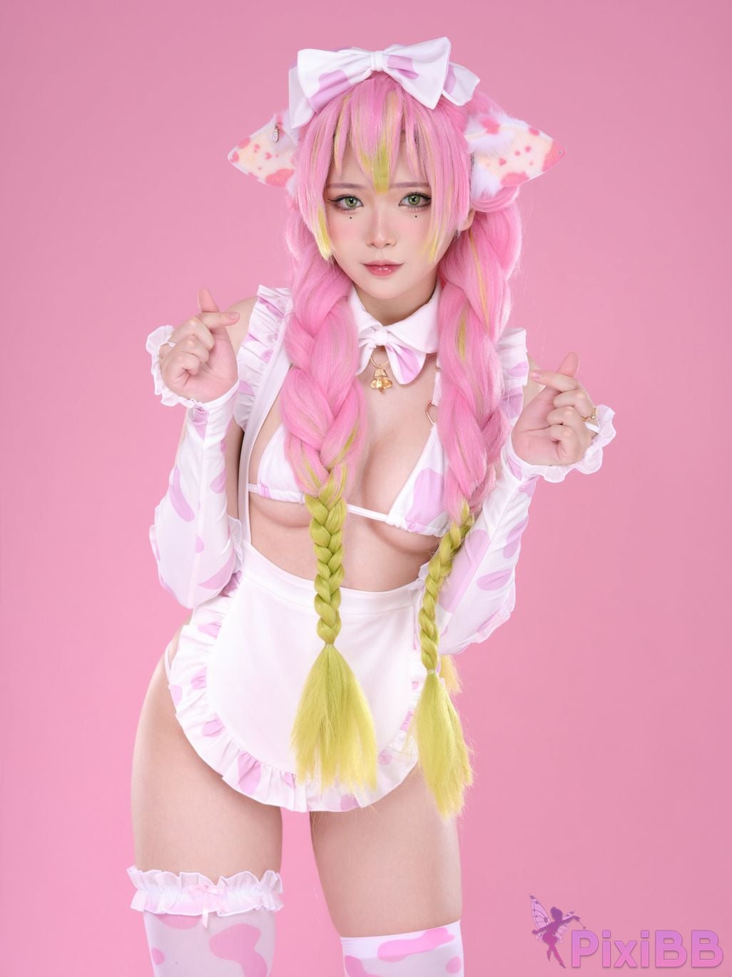 Coser ZinieQ Demon Slayer Mitsuri Kanroji Valentine PixiBB.COM 001