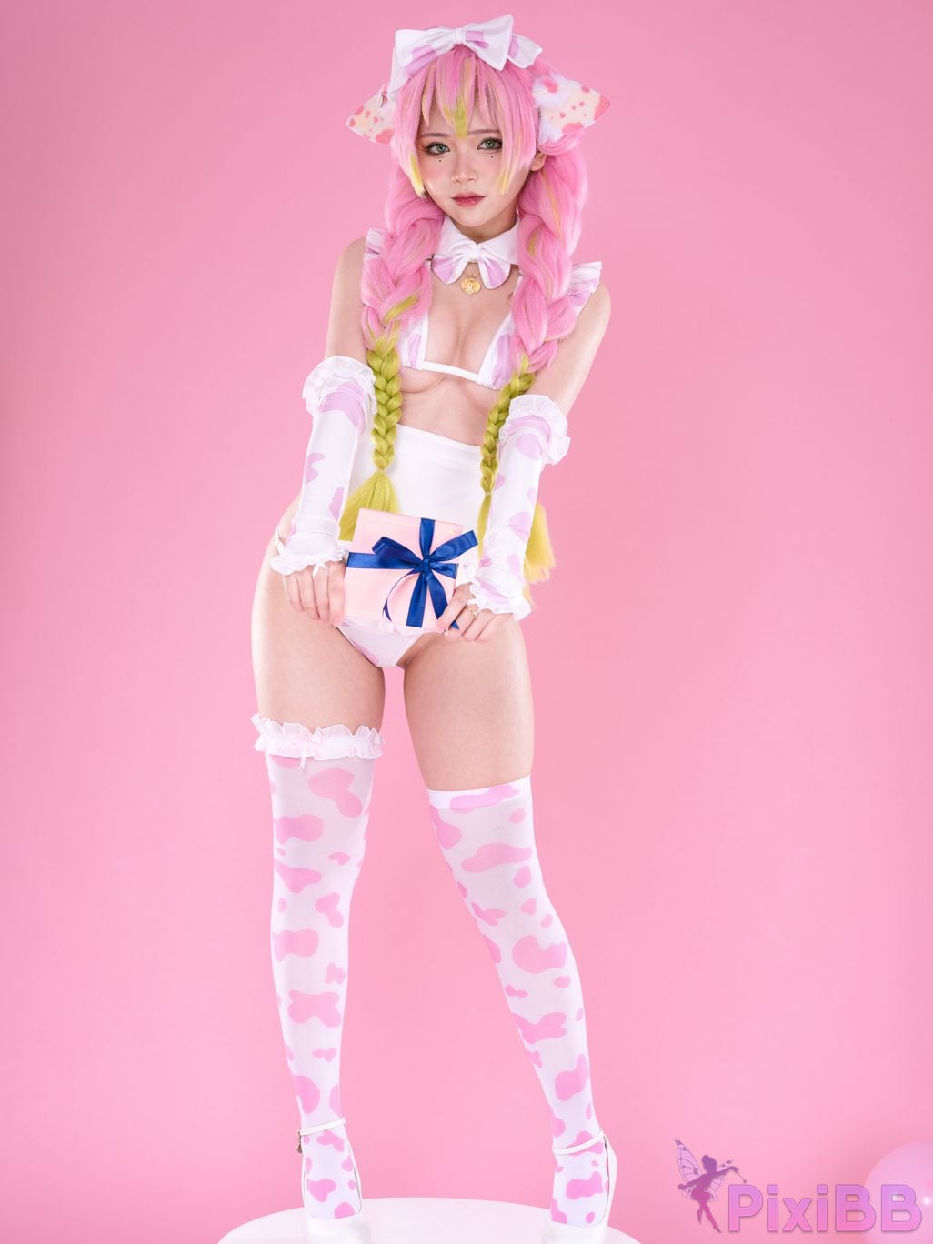 Coser ZinieQ Demon Slayer Mitsuri Kanroji Valentine PixiBB.COM 004