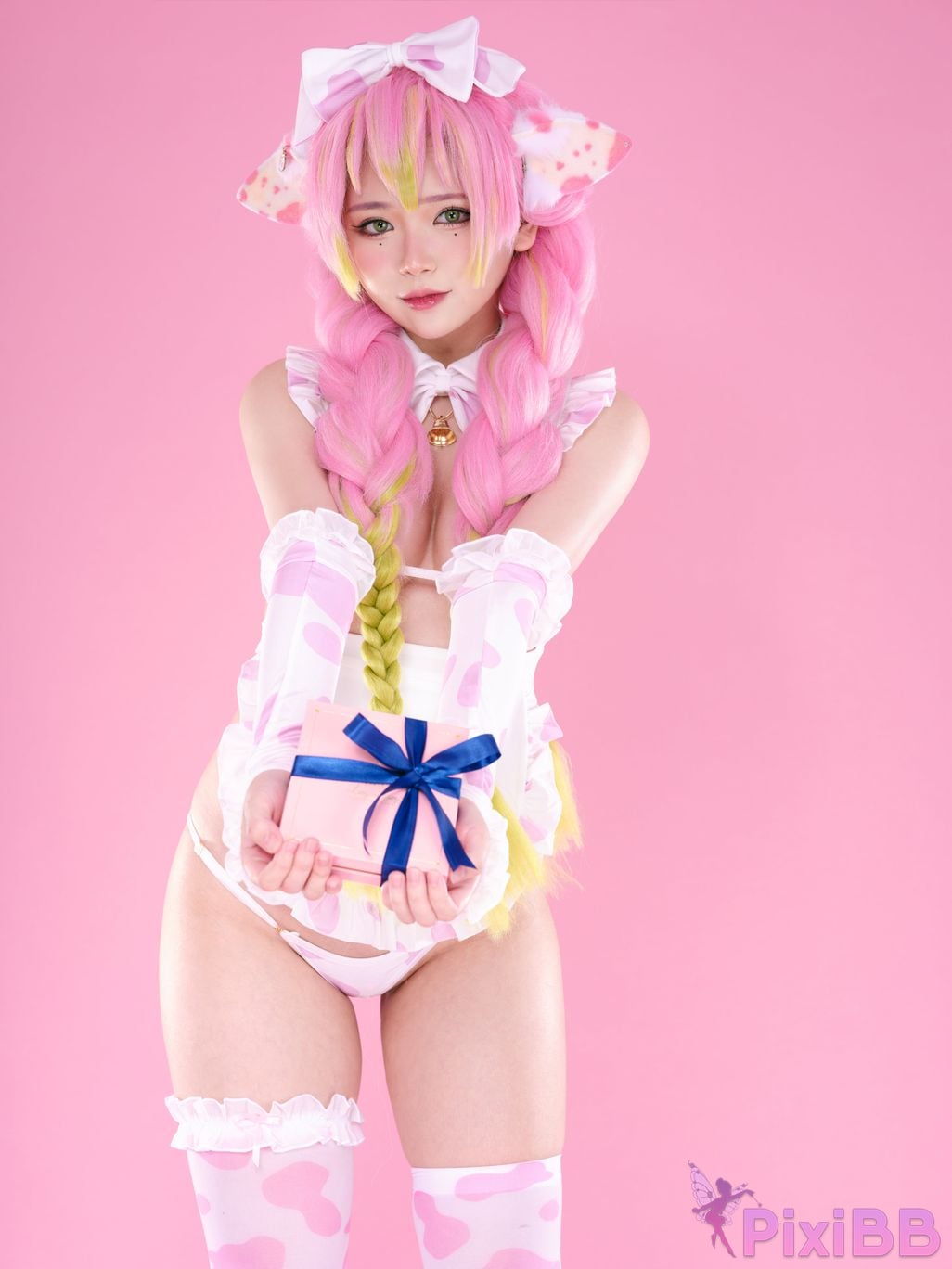 Coser ZinieQ Demon Slayer Mitsuri Kanroji Valentine PixiBB.COM 006