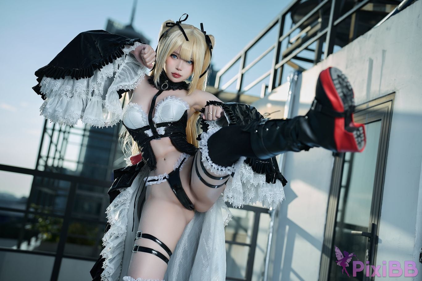 Coser ZinieQ Marie Rose Sakimichan Art PixiBB.COM 008