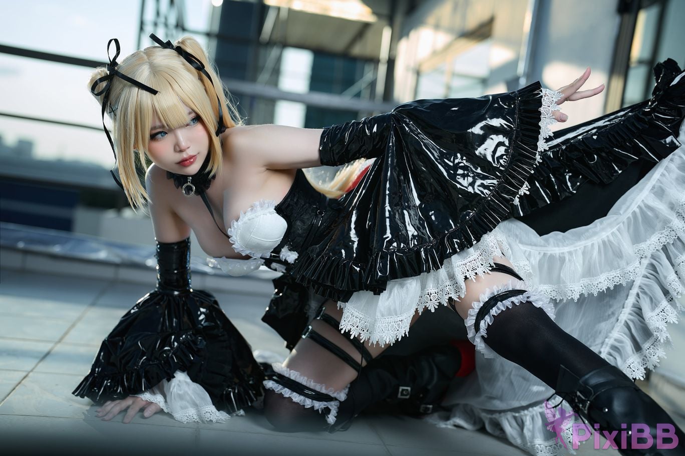 Coser ZinieQ Marie Rose Sakimichan Art PixiBB.COM 009