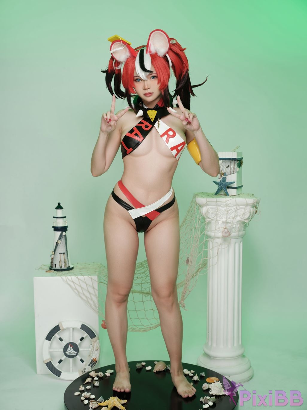 Coser ZinieQ Hololive Hakos Baelz PixiBB.COM 001