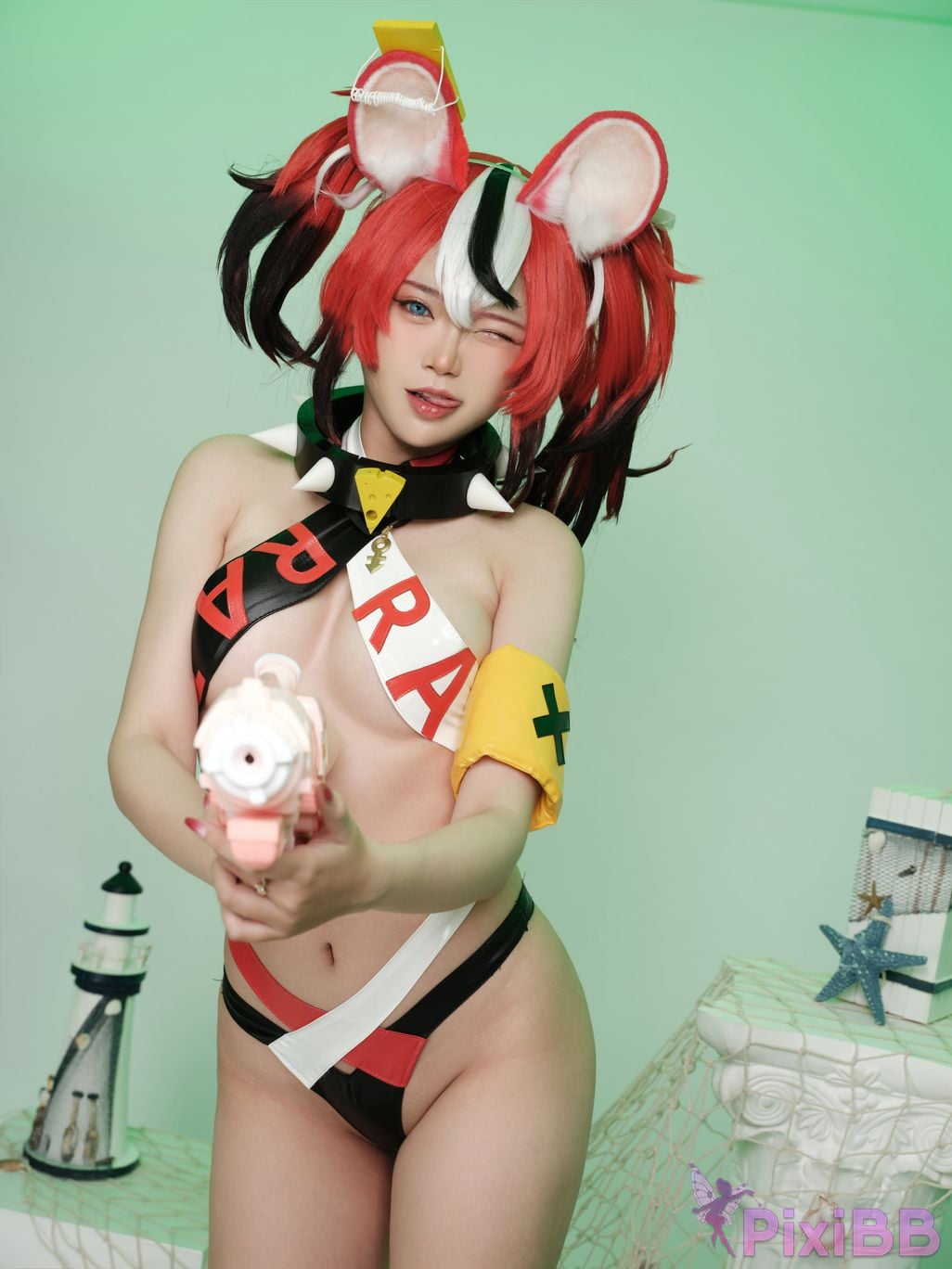 Coser ZinieQ Hololive Hakos Baelz PixiBB.COM 004