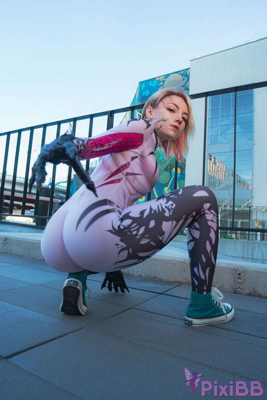 CarryKey Gwenom (Spider Gwen) Set 2 PixiBB.COM 14