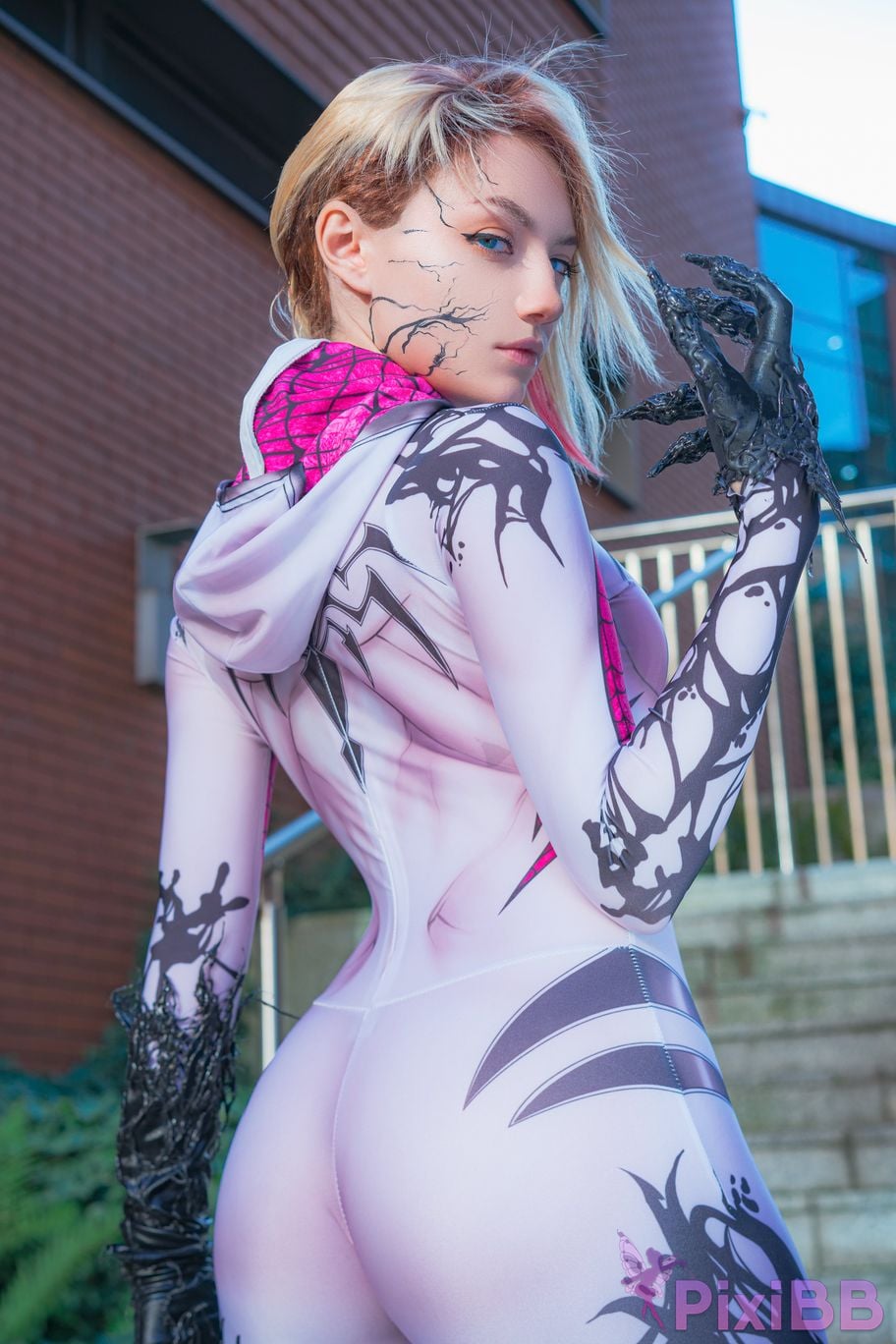 CarryKey Gwenom (Spider Gwen) Set 2 PixiBB.COM 2