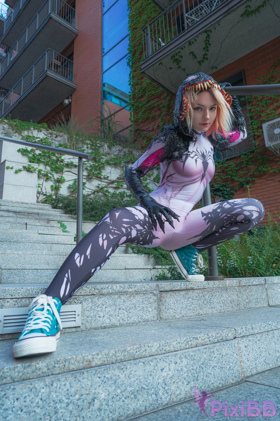 CarryKey Gwenom (Spider Gwen) Set 2 PixiBB.COM 33