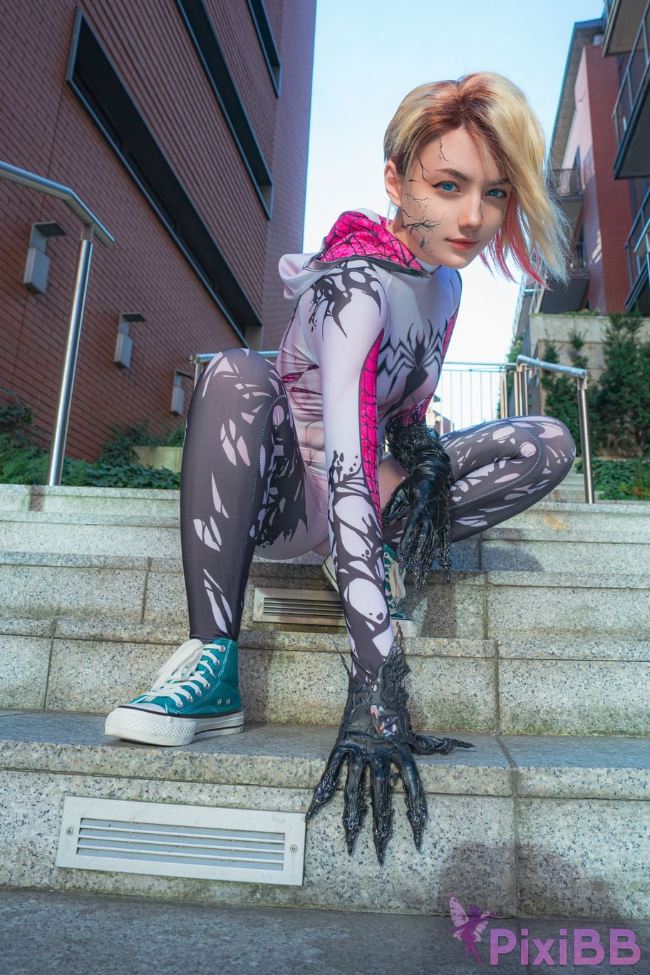 CarryKey Gwenom (Spider Gwen) Set 2 PixiBB.COM 4