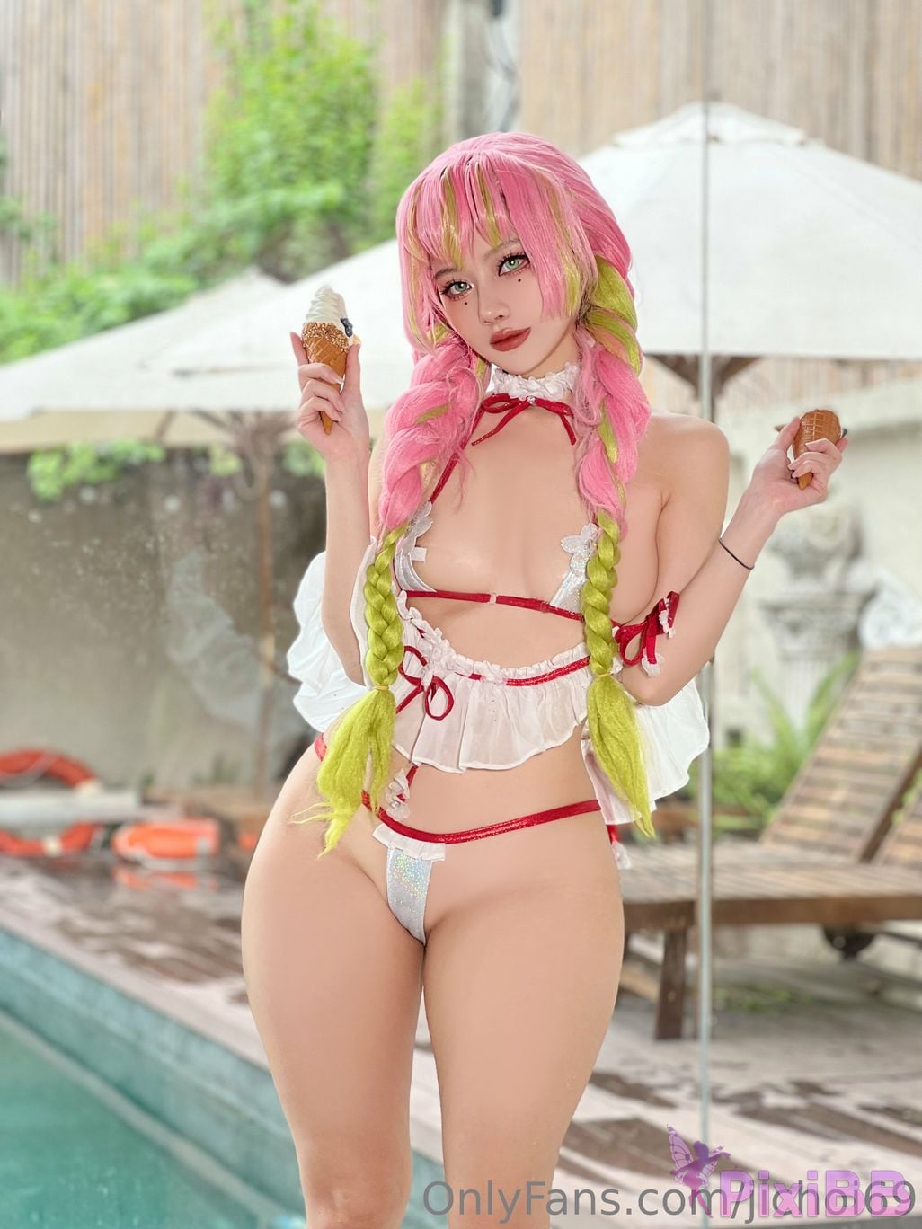 Choi Ji Yun Mitsuri Kanroji Bikini PixiBB.COM 4