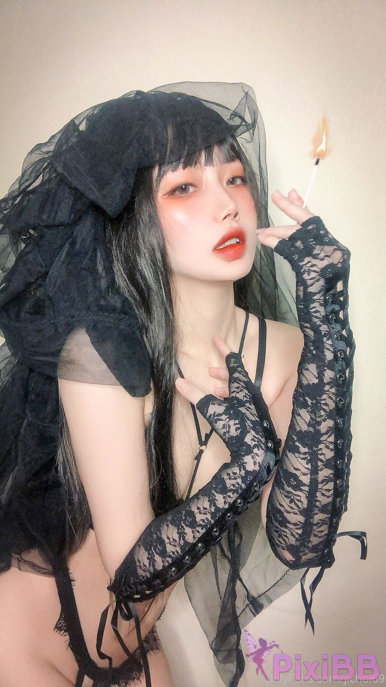 Choi Ji Yun Black Bride PixiBB.COM 2