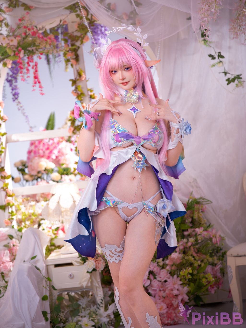 Cosplayer Machi ma ji Cyrene Swimsuit PixiBB.COM 005