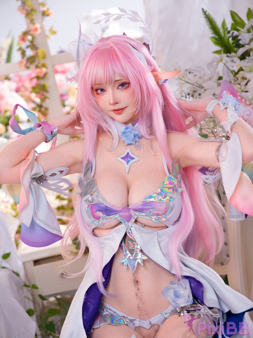 Cosplayer Machi ma ji Cyrene Swimsuit PixiBB.COM 032