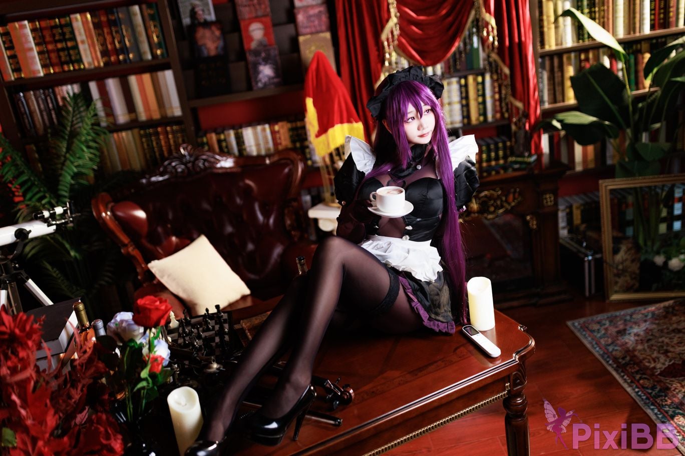 Cosplayer A Xuexue master craftsman maid PixiBB.COM 004