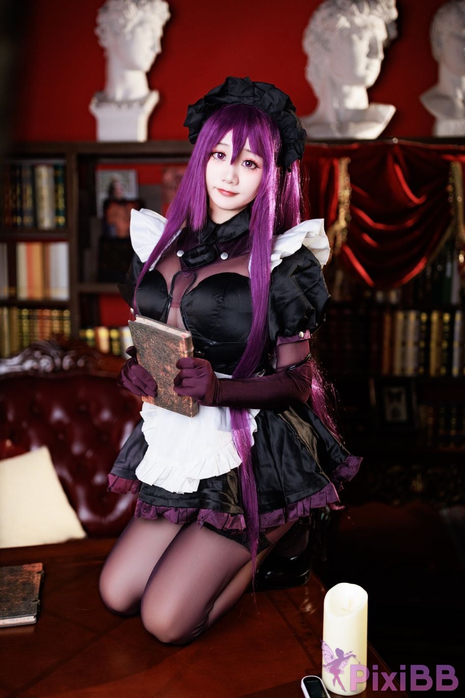 Cosplayer A Xuexue master craftsman maid PixiBB.COM 008