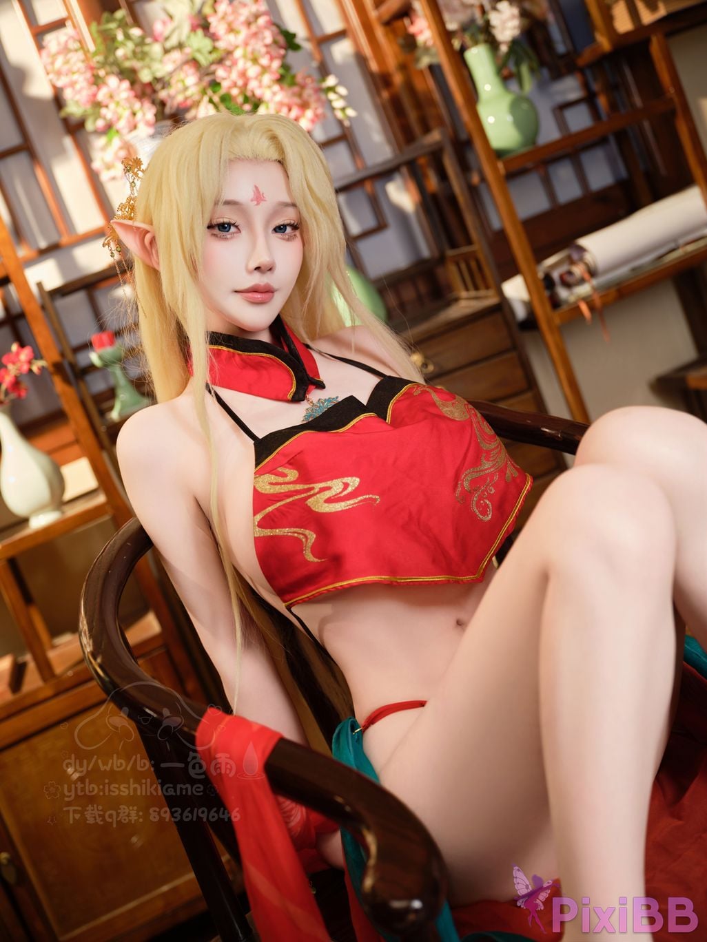 Cosplayer One color rain azur lane brest PixiBB.COM 005