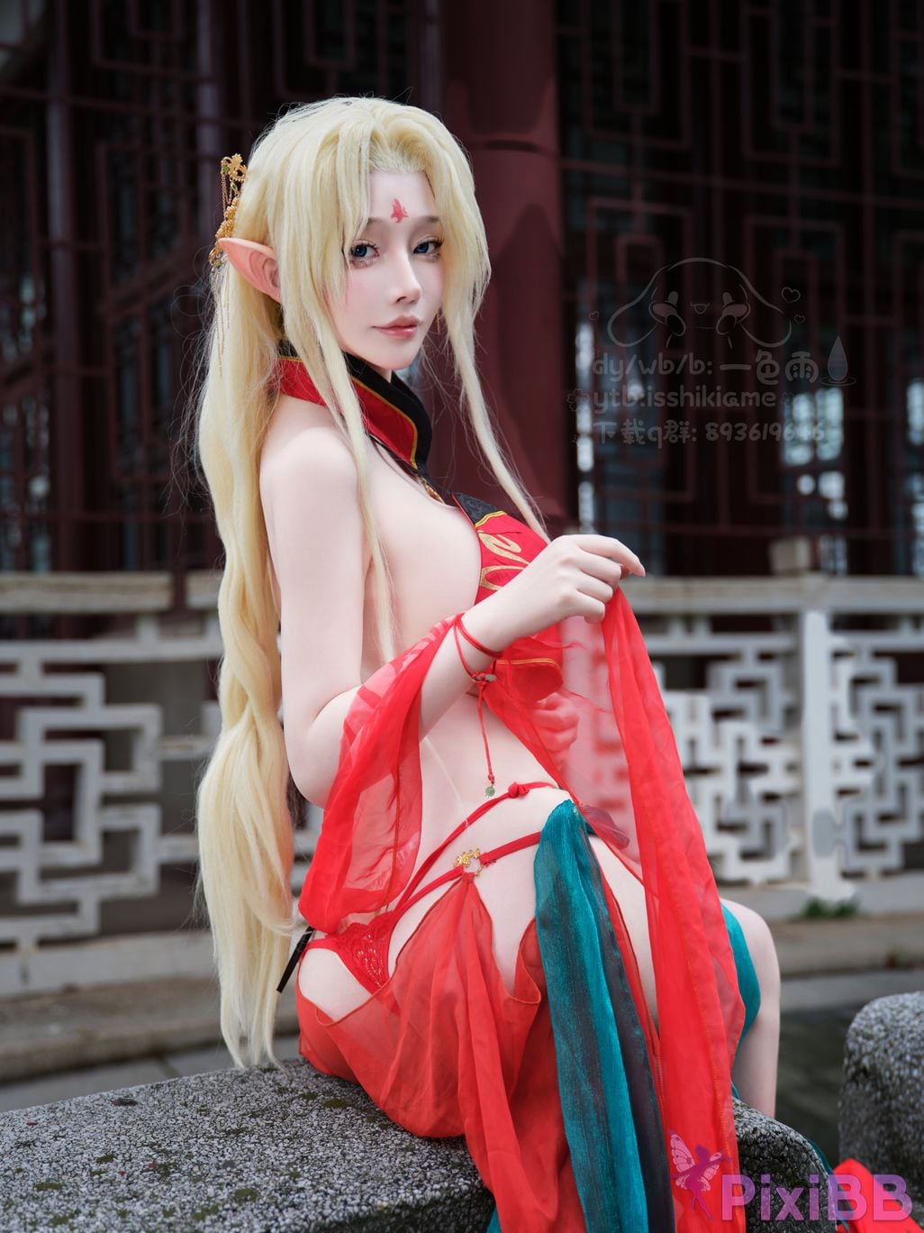 Cosplayer One color rain azur lane brest PixiBB.COM 011