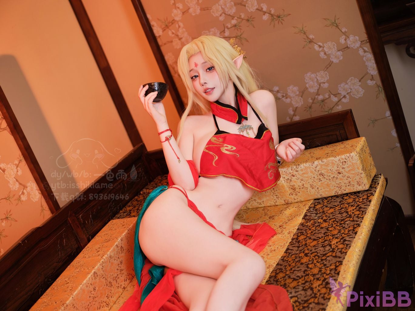 Cosplayer One color rain azur lane brest PixiBB.COM 028