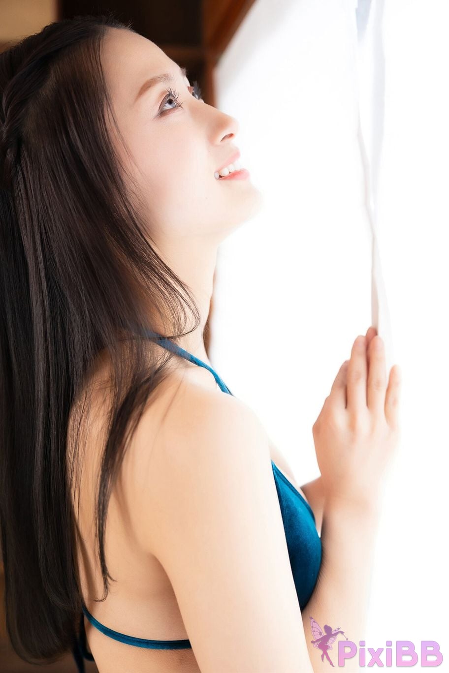 Japanese Idol Sumida Ayano Sumita sleepover date gravure press digital photo book PixiBB.COM 017