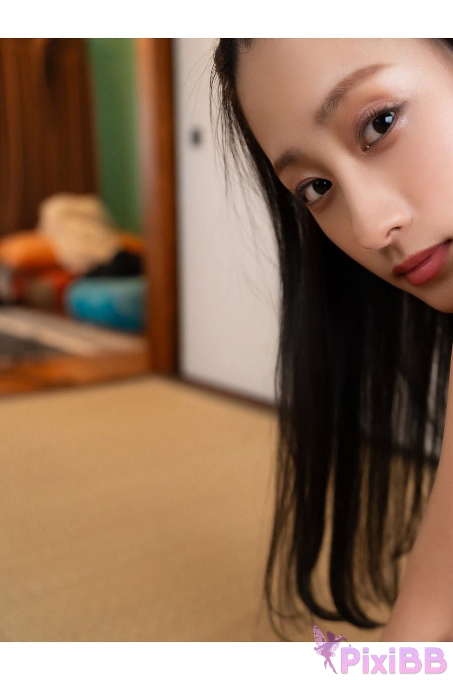 Japanese Idol Sumida Ayano Sumita sleepover date gravure press digital photo book PixiBB.COM 033