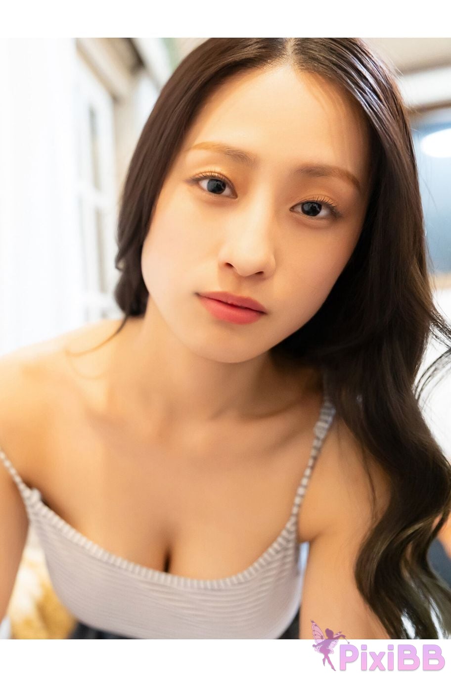 Japanese Idol Sumida Ayano Sumita sleepover date gravure press digital photo book PixiBB.COM 085