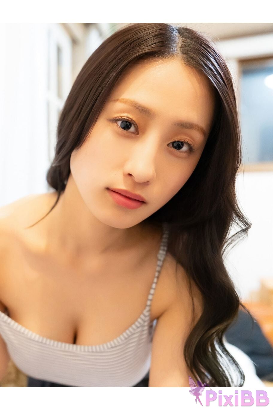 Japanese Idol Sumida Ayano Sumita sleepover date gravure press digital photo book PixiBB.COM 087