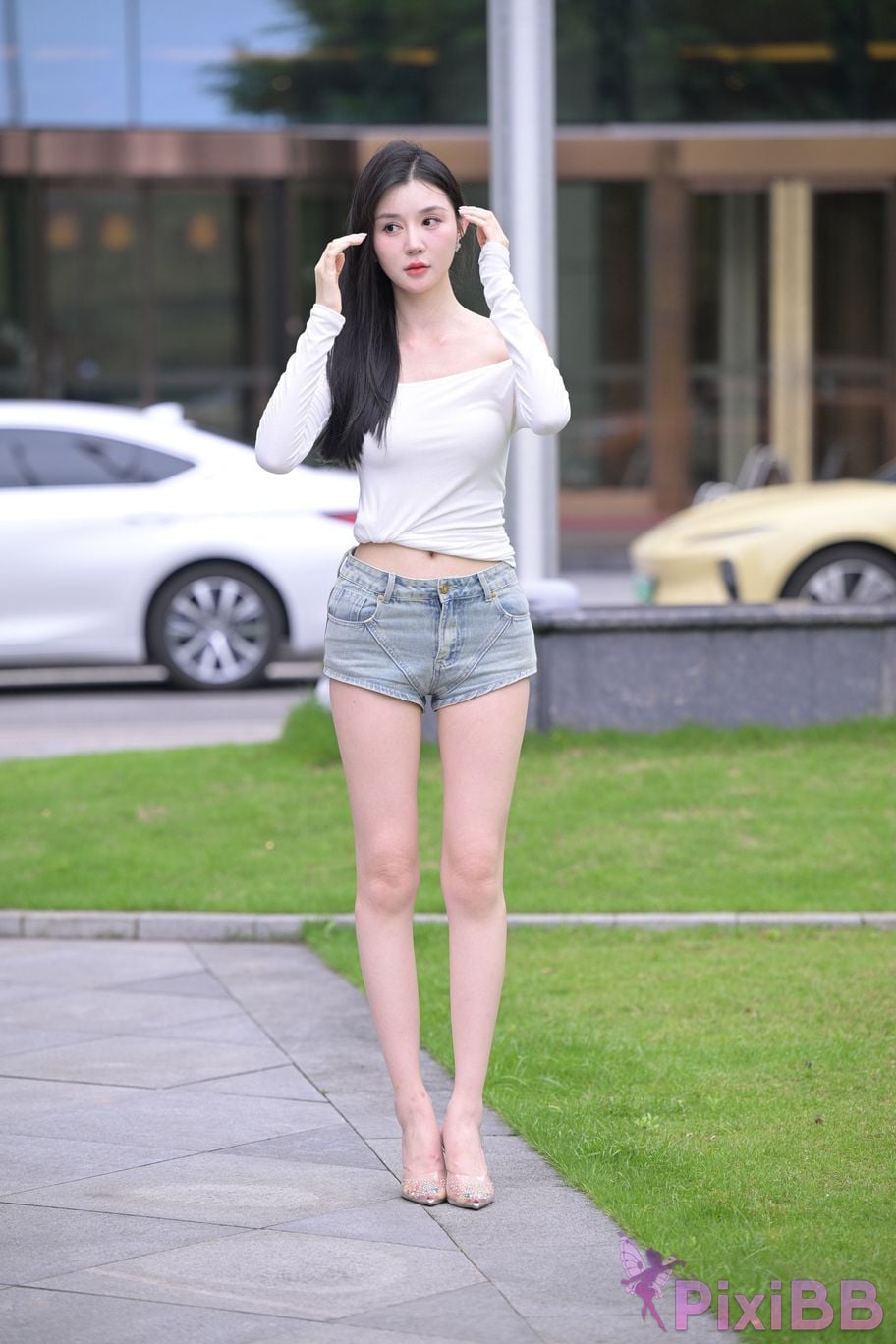 Featured Street Photography Works No.5745 glamor denim shorts PixiBB.COM 068