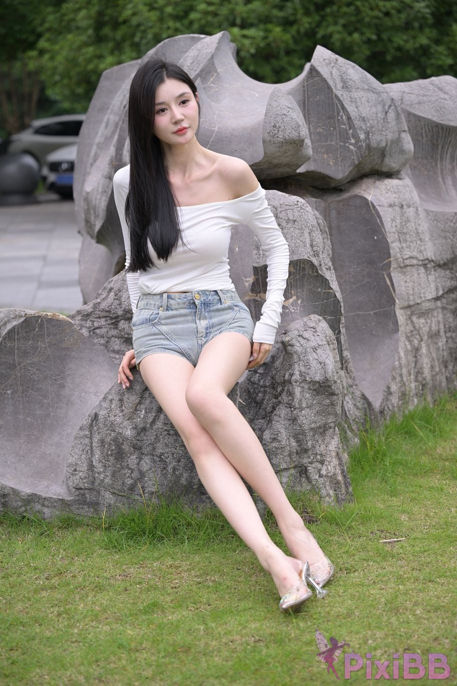 Featured Street Photography Works No.5745 glamor denim shorts PixiBB.COM 134