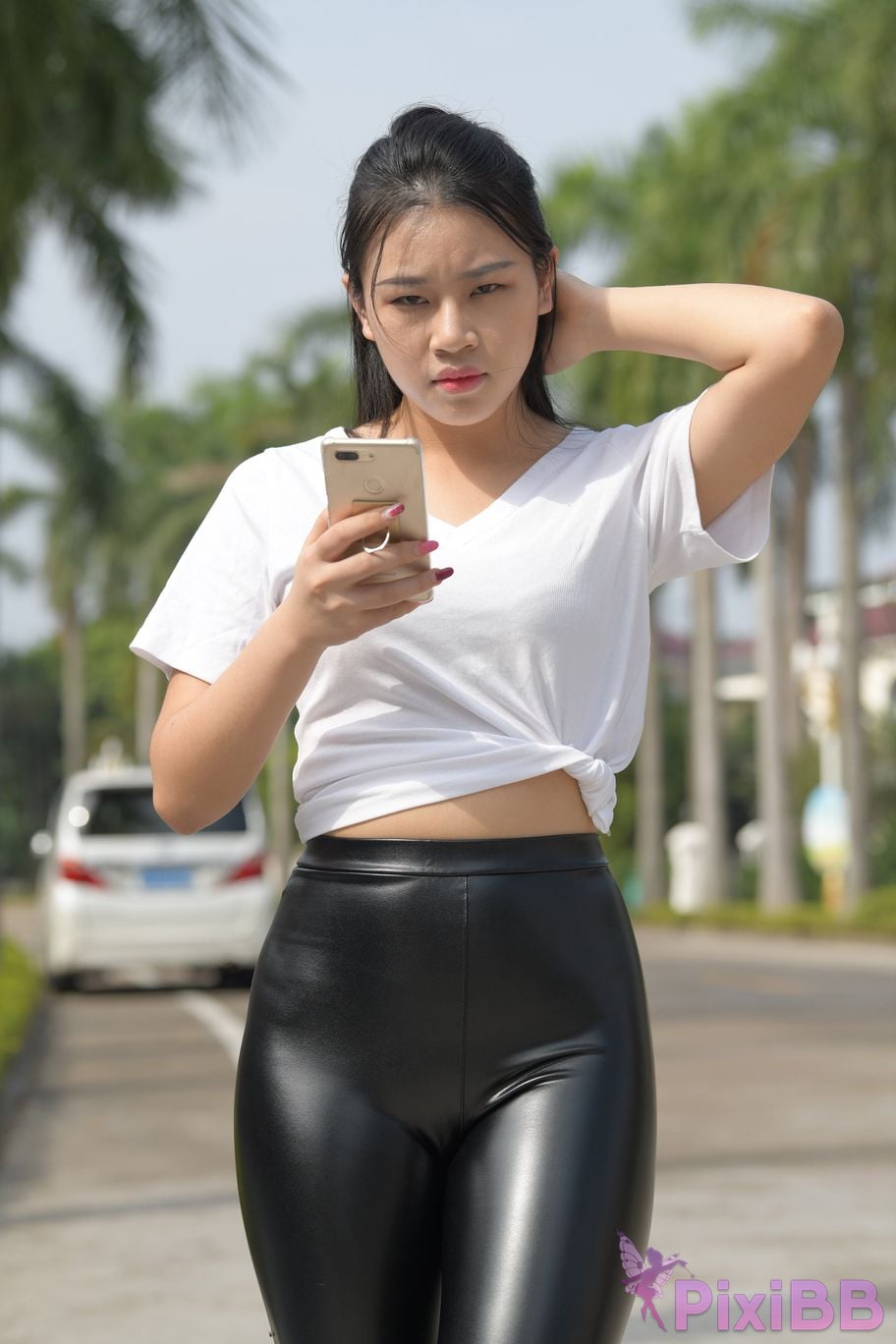 Featured Street Photography Works No.5748 See you again leather pants PixiBB.COM 232