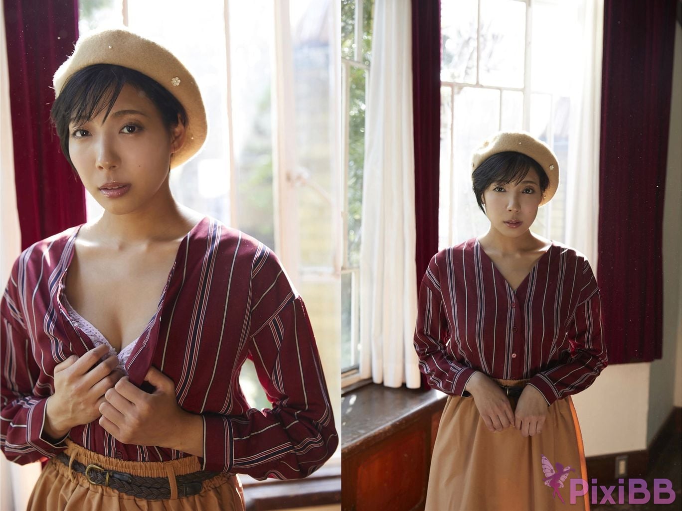 Japanese Idol Marina Asakura Evolved Gravure photo collection you are no longer alone Vol.3 pink club PixiBB.COM 004