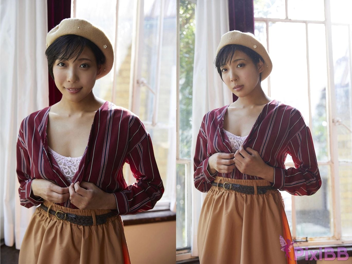 Japanese Idol Marina Asakura Evolved Gravure photo collection you are no longer alone Vol.3 pink club PixiBB.COM 006