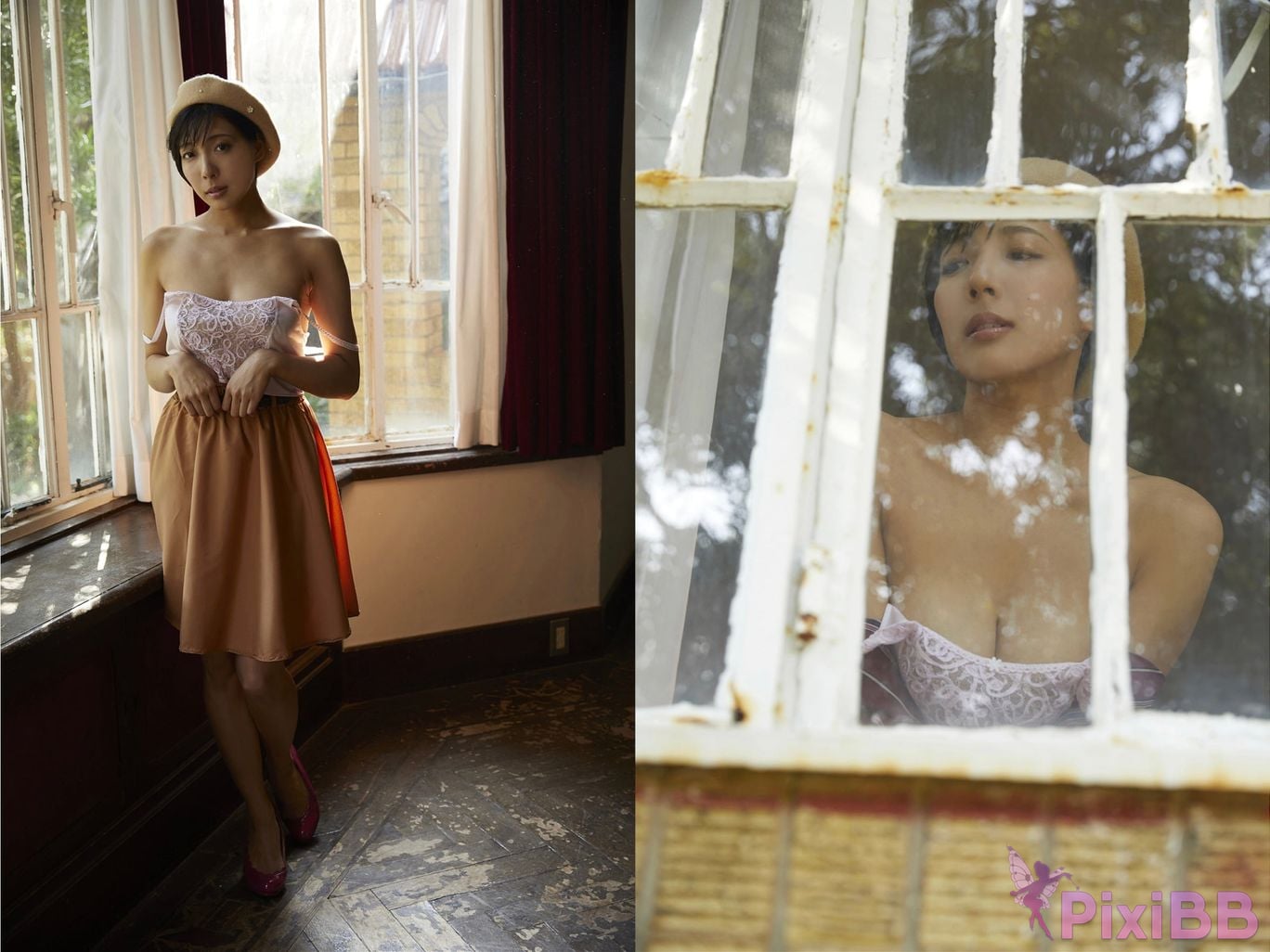 Japanese Idol Marina Asakura Evolved Gravure photo collection you are no longer alone Vol.3 pink club PixiBB.COM 009