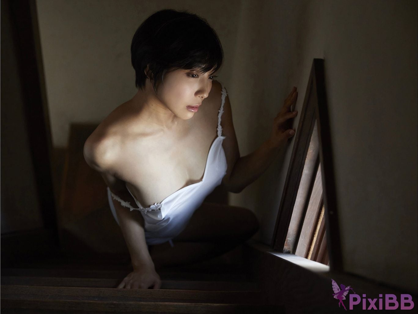 Japanese Idol Marina Asakura Evolved Gravure photo collection you are no longer alone Vol.3 pink club PixiBB.COM 047