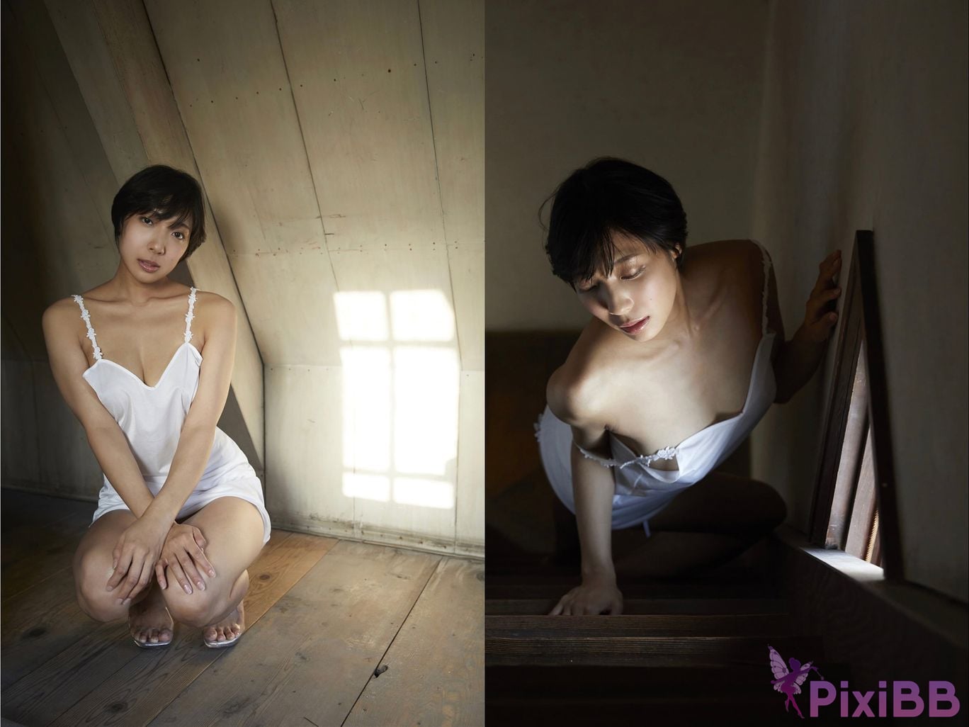 Japanese Idol Marina Asakura Evolved Gravure photo collection you are no longer alone Vol.3 pink club PixiBB.COM 048