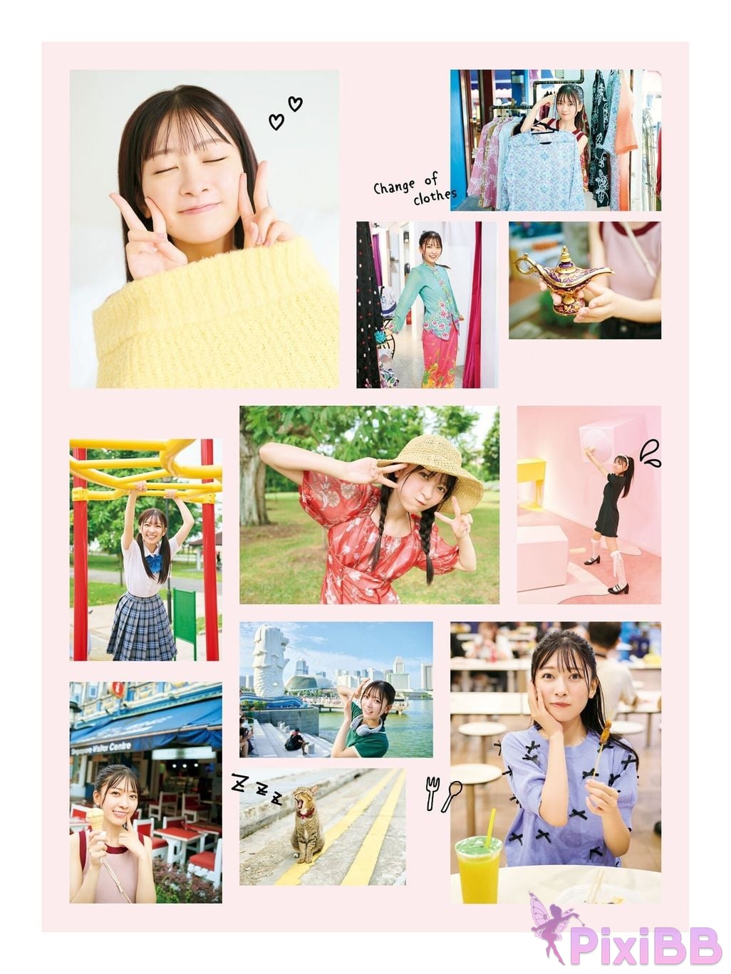 Japanese Idol Nozomi Suzuhara 1st photo collection Delivery PixiBB.COM 116