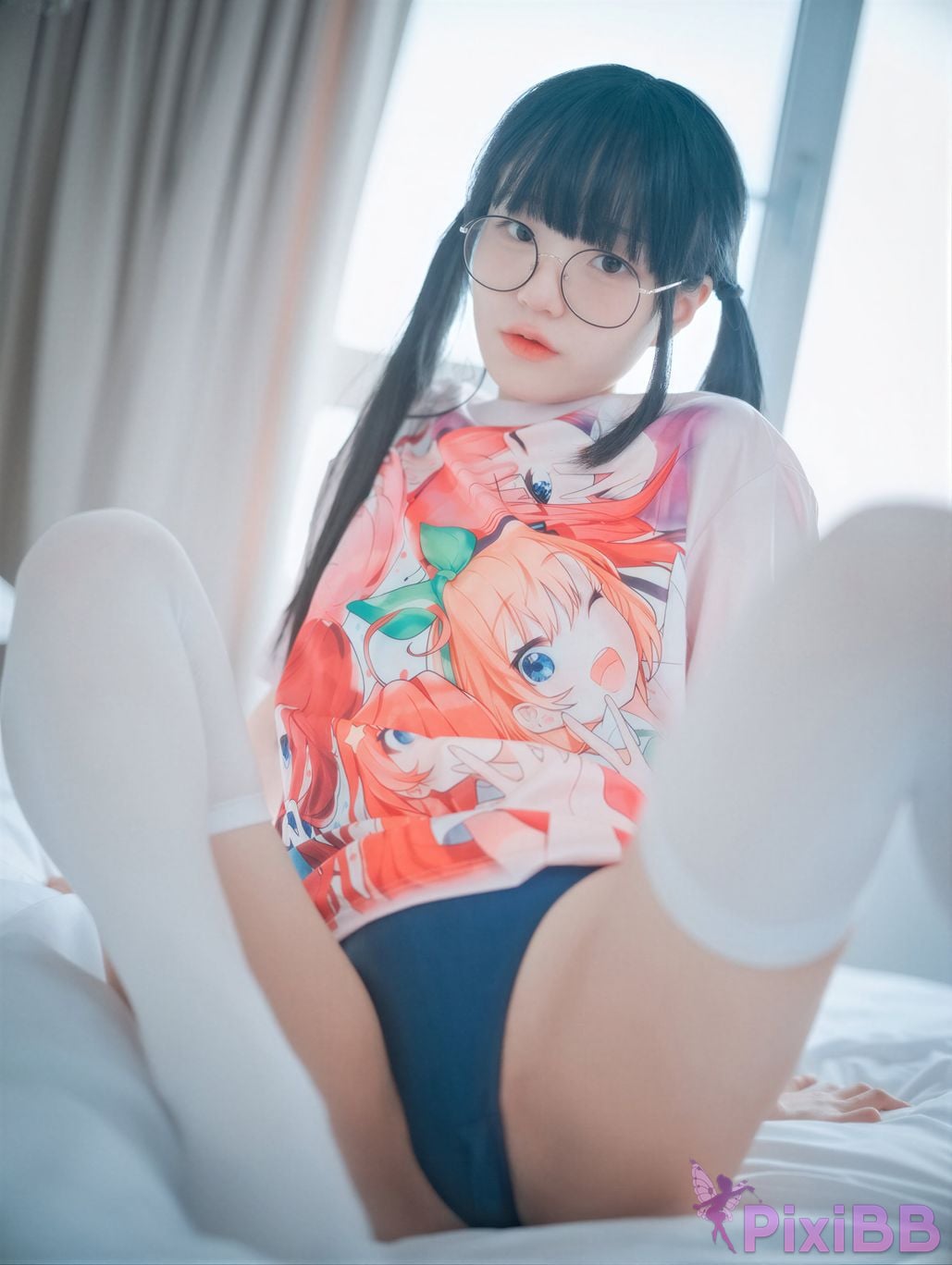 AI Enhanced DJAWA Photo Jeong Jenny Jeongyeon Swimming Lessons Otaku Girl PixiBB.COM 050