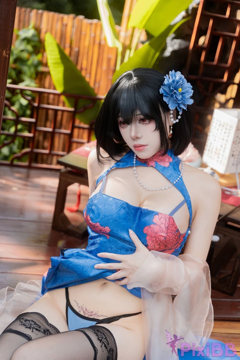 Cosplayer Nine words Azur Lane Chien Wu Jianwu PixiBB.COM 002
