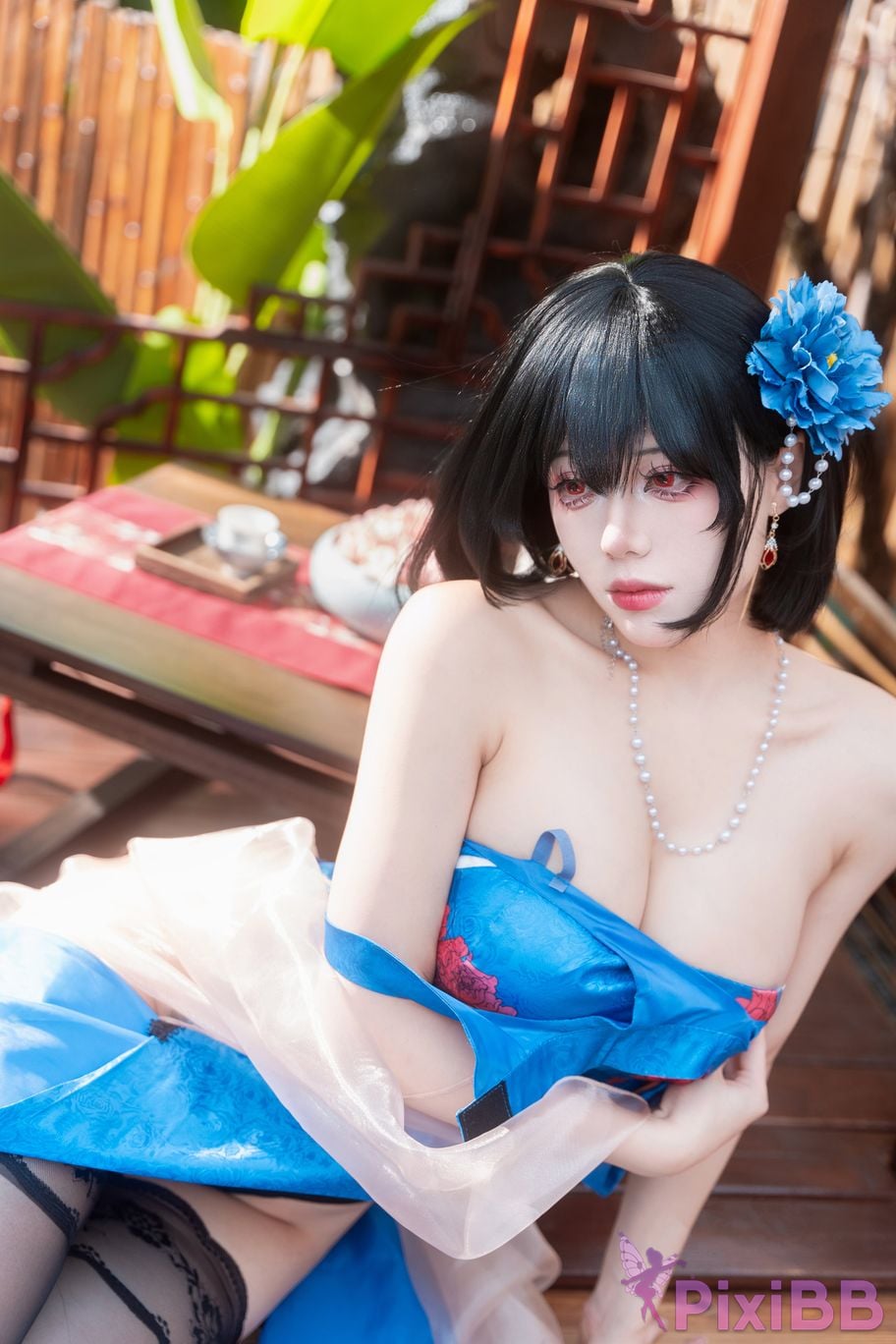Cosplayer Nine words Azur Lane Chien Wu Jianwu PixiBB.COM 010